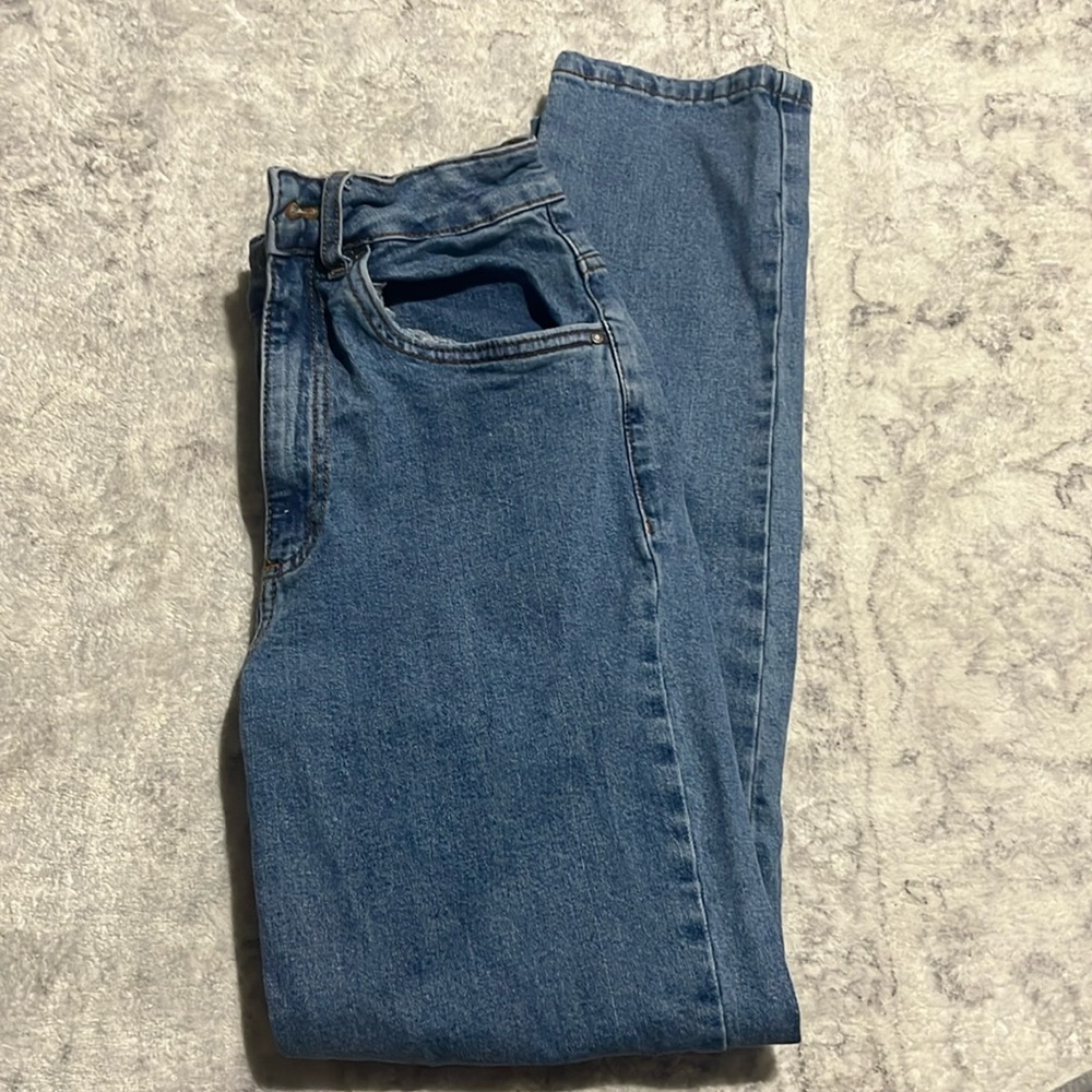 Cotton:On Stretch Straight Leg Jeans. US:4